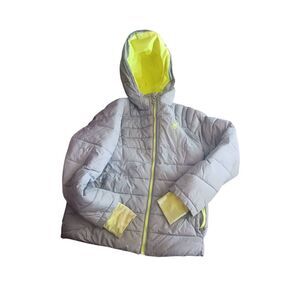 Spyder youth medium grey/ neon puffer 10/12